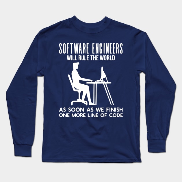 Programmer Funny Gift Idea Long Sleeve T-Shirt by Humorable